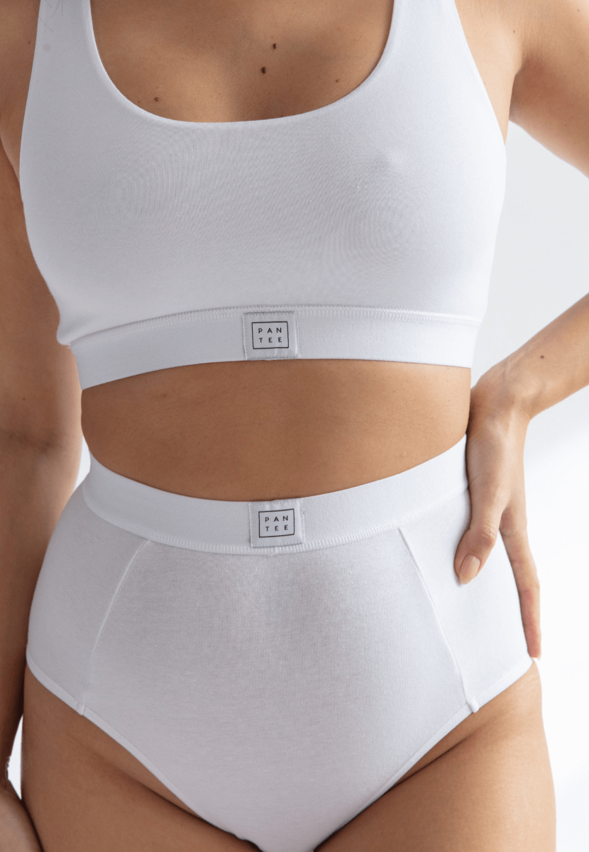  White Cotton Underwear Women